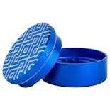 1.5" Blue Toothless Grinder 2pcs - Prohibition