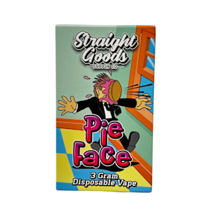 Straight Goods - Pie Face Vape pen - 3g - Straight Goods