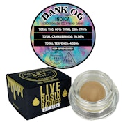 Dank OG Live Rosin Concentrate Jar - 1g
