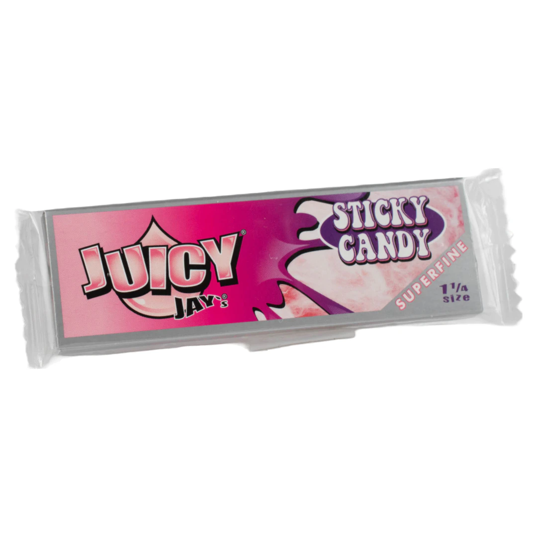 Juicy Jay's Rolling Papers - Sticky Candy - 1¼ Super Fine - Juicy Jay's Papers Main Image