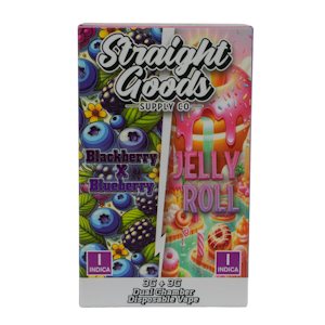 Straight Goods - Blackberry x Blueberry + Jelly Roll Vape Pen - 6g - Straight Goods