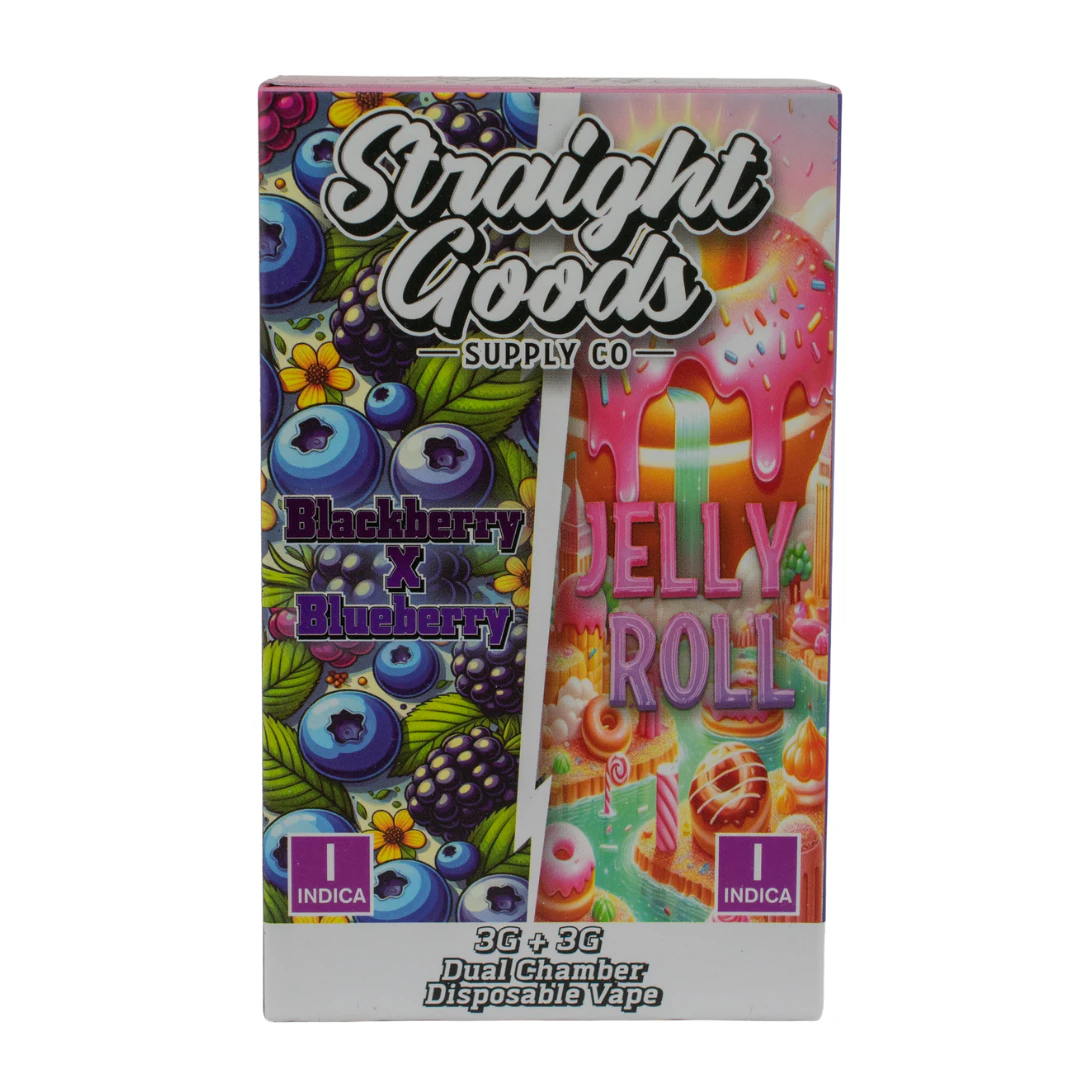 Straight Goods - Blackberry x Blueberry + Jelly Roll Vape Pen - 6g - Straight Goods Main Image
