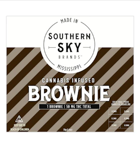 Southern Sky Brands - Brownie 50 mg - Baked Sale