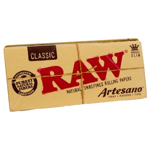 RAW - Artesano - Classic - KS w/ Tips - RAW Papers