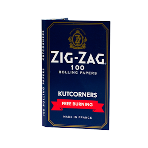 Zig-Zag - KutCorners - Blue - Double - Zig-Zag Papers