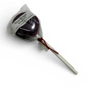 Choice Edibles - Sour Grape Lollipop - 50mg - Choice Edibles