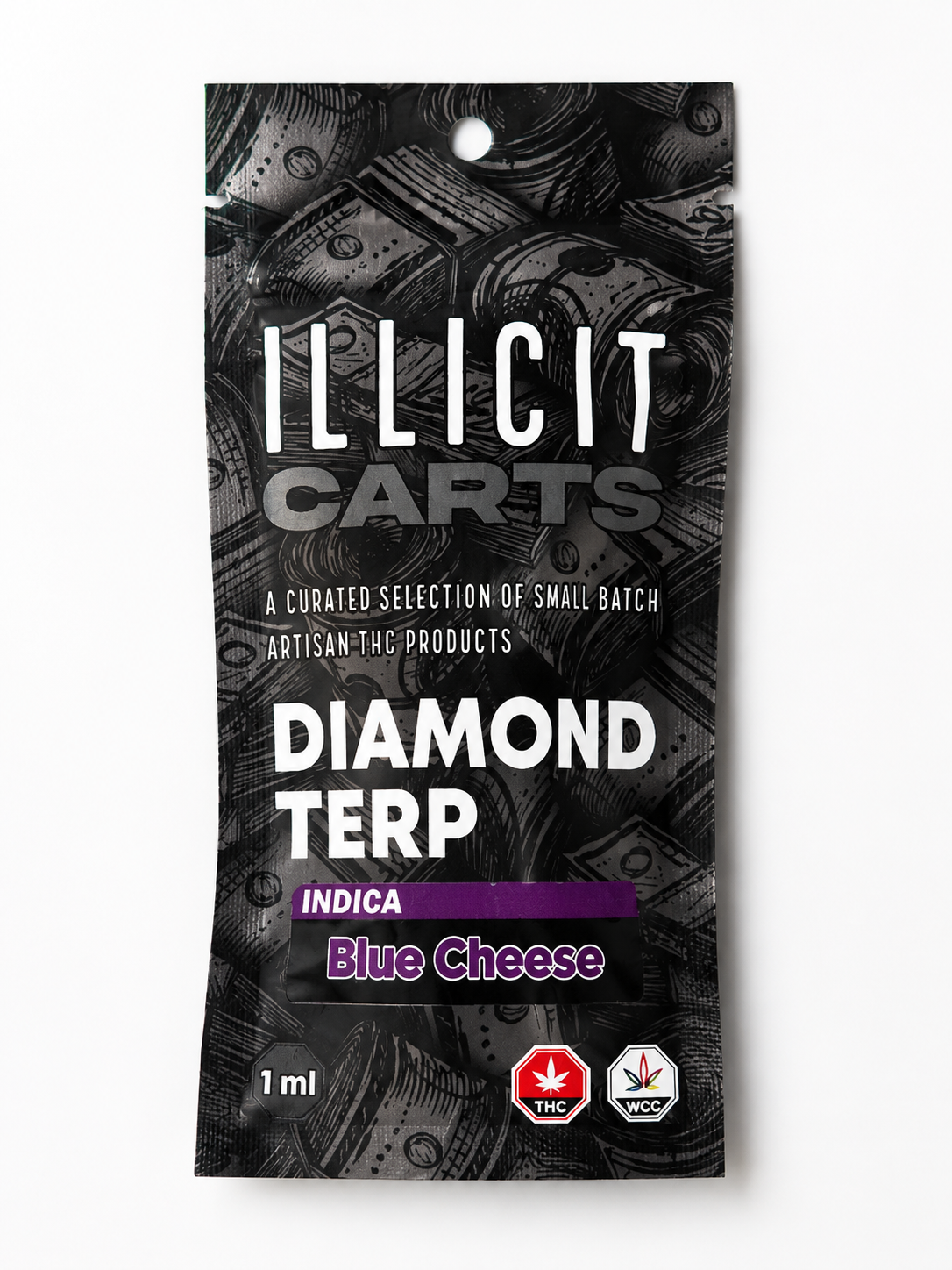 Blue Cheese Diamond Terps - Indica - 1g - Illicit.