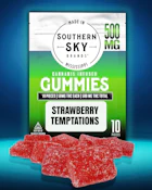 Strawberry Temptations Gummies - 500mg