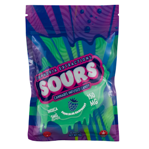 Euphoria Extracts - Sour Blue Razz - Indica - 150mg - Euphoria Extracts