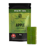 Apple Sativa Jelly-Bombs - THC - 80mg - Twisted Extracts
