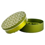 2.5" Matte Lime Green Toothless Grinder 2pcs - Prohibition
