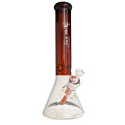 14'' Amber Beaker Bong - Arsenal