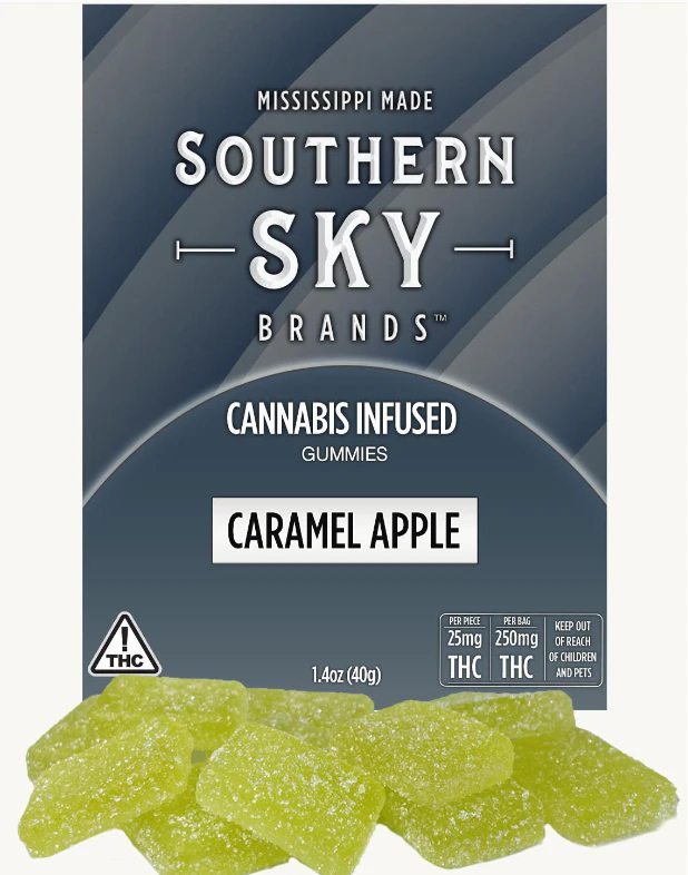 Southern Sky Brands - Caramel Apple Gummies 250mg Main Image