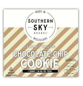 Southern Sky Brands - Chocolate Chip Cookie 50 mg - Baked Sale