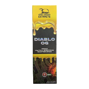Honey Badger - Diablo OG Vape Pen - 1.1g - Honey Badger