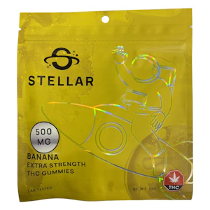 Stellar - Banana Gummies - 500mg - Stellar