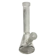 10.5" Clear Bio-Encyption Beaker Bong - Milkyway