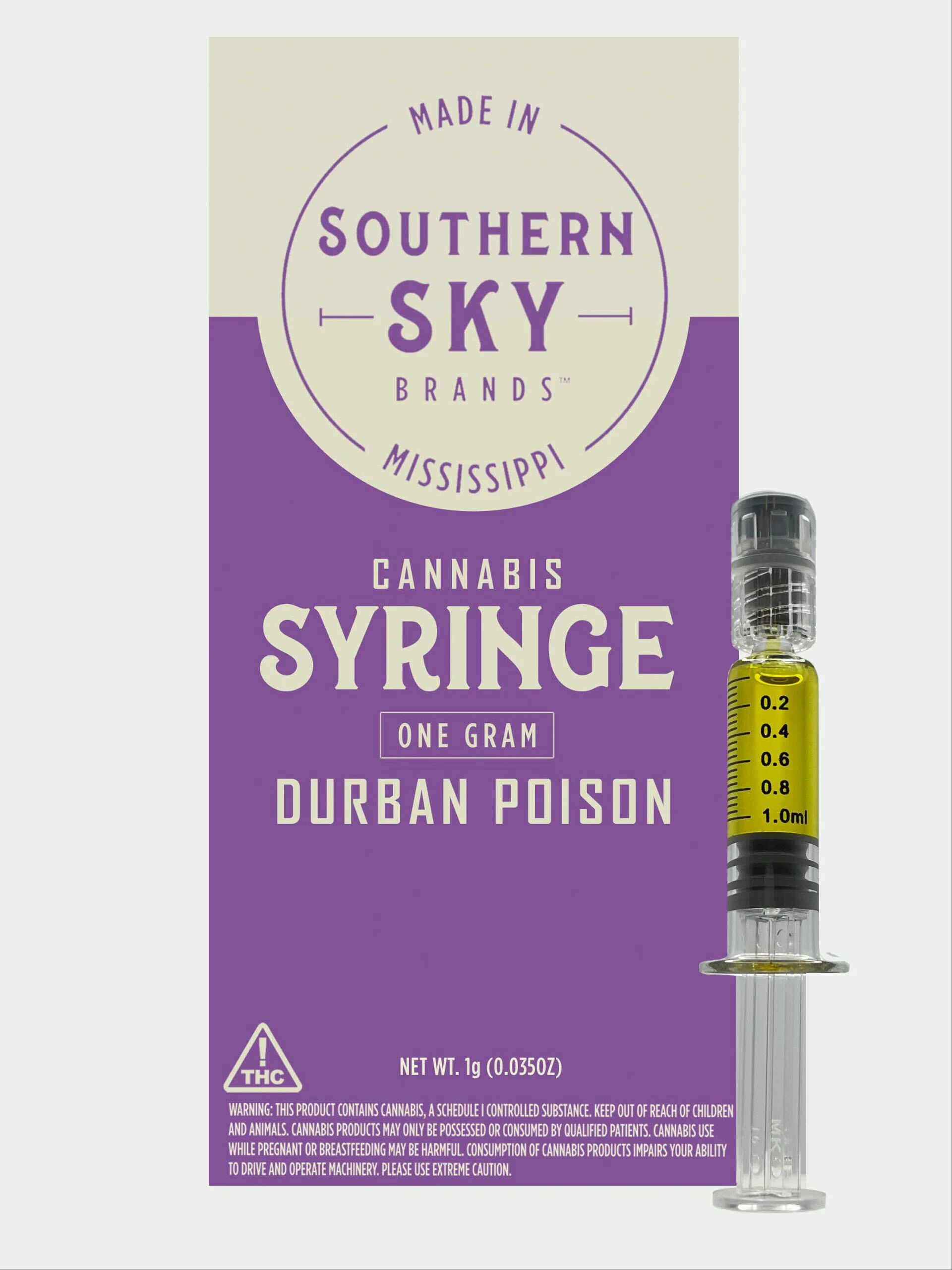 Southern Sky Brands - Durban Poison Syringe - 1g Main Image