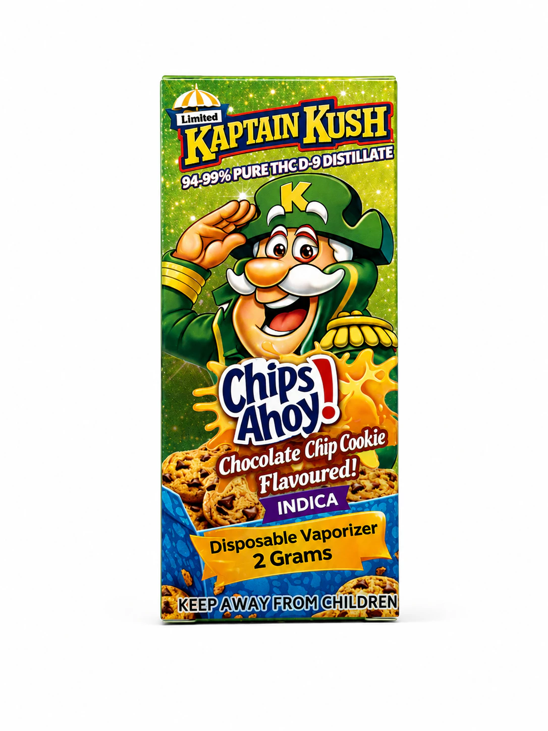 Kaptain Kush - Chips Ahoy Vape Pen - 2g - Kaptain Kush Main Image