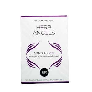 Herb Angels - RSO THC plus 500mg - Herb Angels Capsules