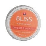 Tropical Assorted Gummies - THC - 375mg - Bliss