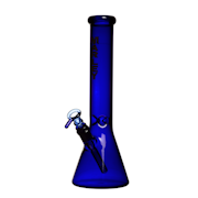 14" Blue Essential Flow Bong - Marley