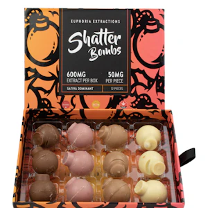 Euphoria Extracts - Sativa Shatter Bombs - 600mg - Euphoria Extracts