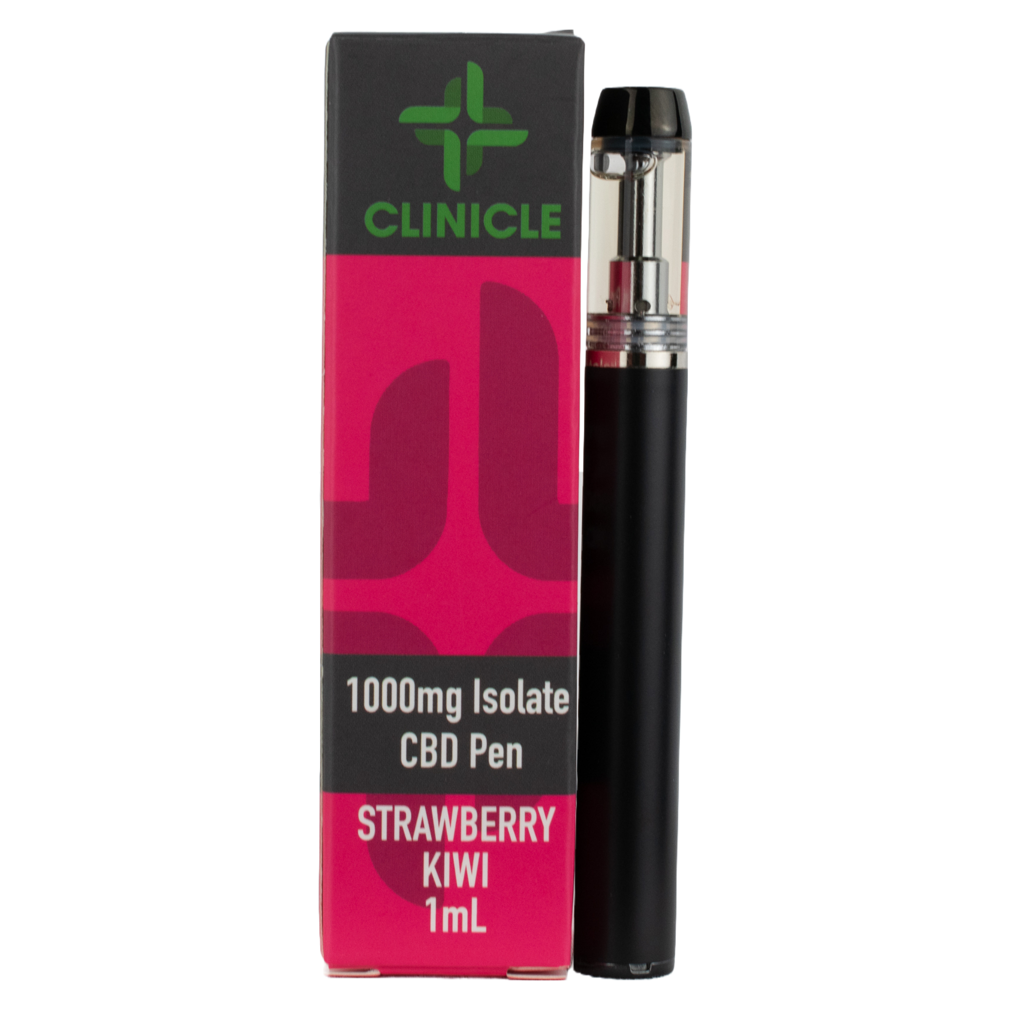 Strawberry Kiwi CBD Vape Pen - 1000mg - Clinicle