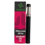 Strawberry Kiwi CBD Vape Pen - 1000mg - Clinicle