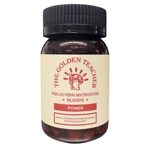 The Golden Teacher - Power Capsules - 2500mg - The Golden Teacher