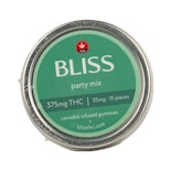 Party Mix Gummies - THC - 375mg - Bliss