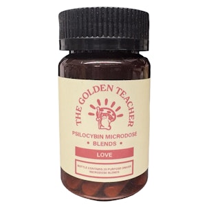 The Golden Teacher - Love Capsules - 2500mg - The Golden Teacher