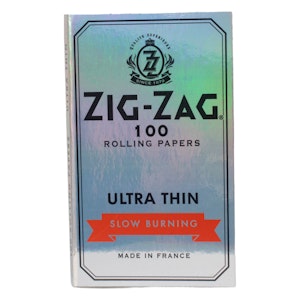 Zig-Zag - Silver Ultra Thin Hologram - Double - Zig-Zag Papers