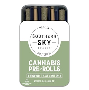 Southern Sky Brands - Who Dank 0.5g Pre Roll 5 Pack