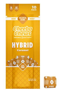 Cheeba Chews - Cheeba Chews - Caramel Taffy Hybrid - 100mg
