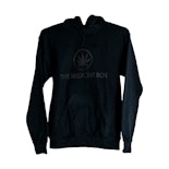 Crew Neck Black Black Logo Large - MDBX Apparel
