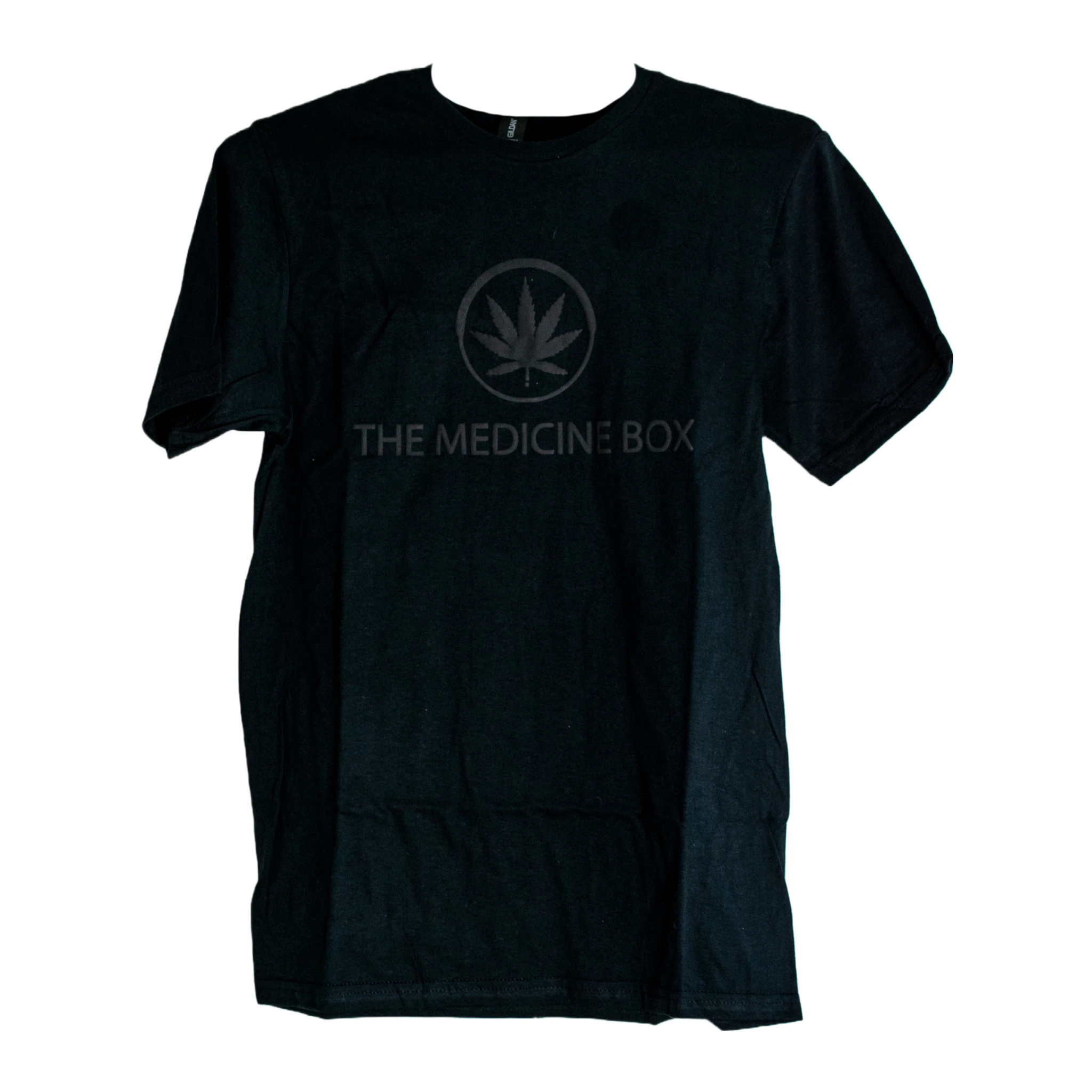 The Medicine Box - T-Shirt Black/Black - XXL - MDBX Apparel Main Image