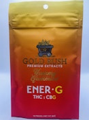 MB - Gold Rush Yummy Gummies Orange Ener-G THC:CBG 100mg-10pk