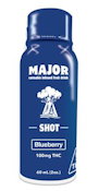 Major - Blueberry - 100mg Shot