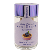 Blueberry Pie - 6pack - Indica - Sticky Banger - Kush Kraft