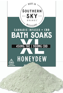 Southern Sky Brands - Honeydew XL Bath Soak (457mg THC, 897mg CBD) [420g]
