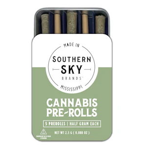 Southern Sky Brands - ADL 0.5g Pre Roll 5 Pack
