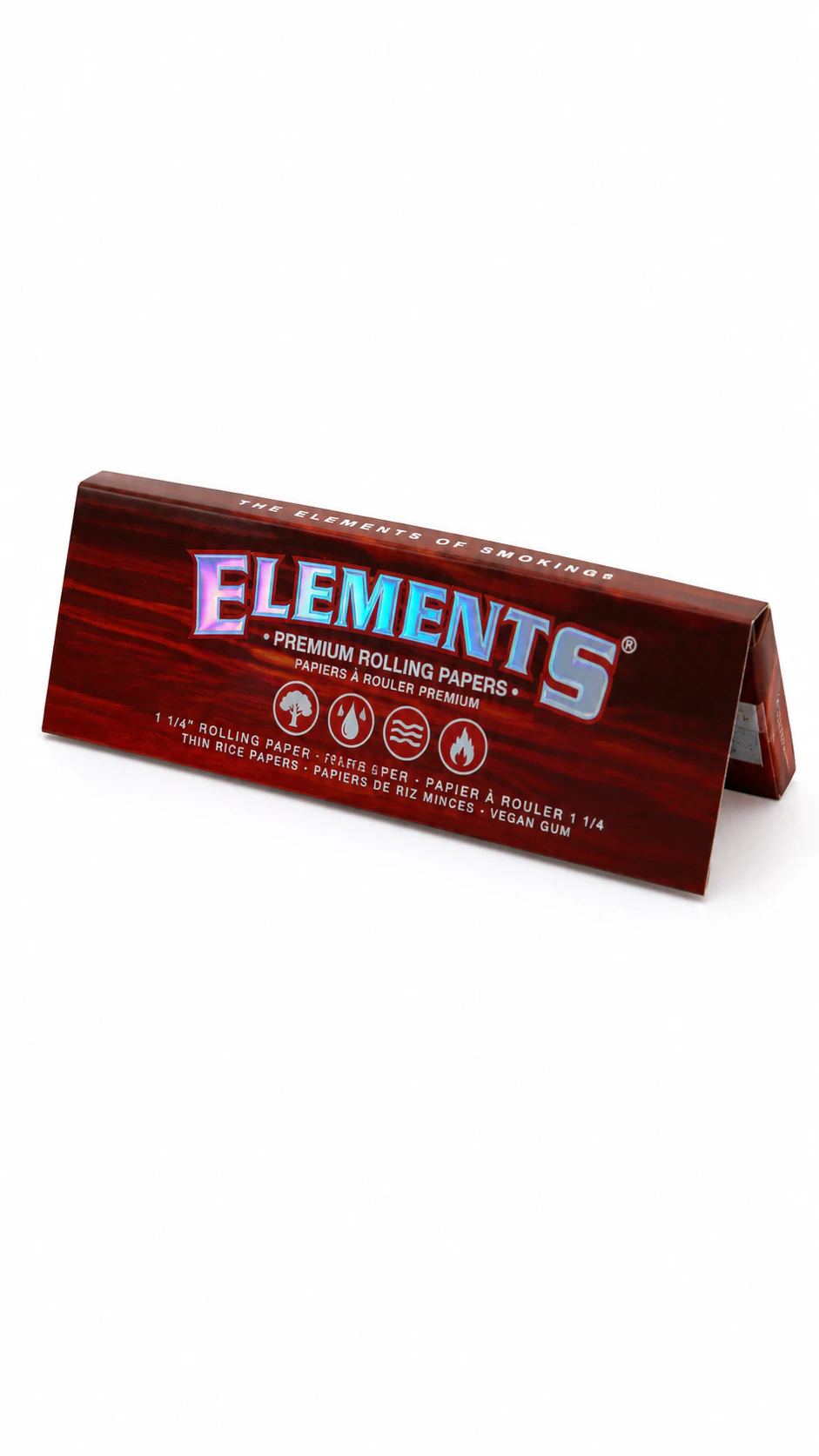 Elements - Slow Burning - Red - 1¼ - Elements Papers Main Image