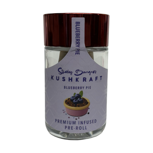 Kush Kraft - Blueberry Pie - 6pack - Sativa - Sticky Banger - Kush Kraft