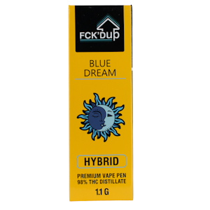 Fck Dup - Blue Dream Vape Pen - 1.1g - Fck Dup