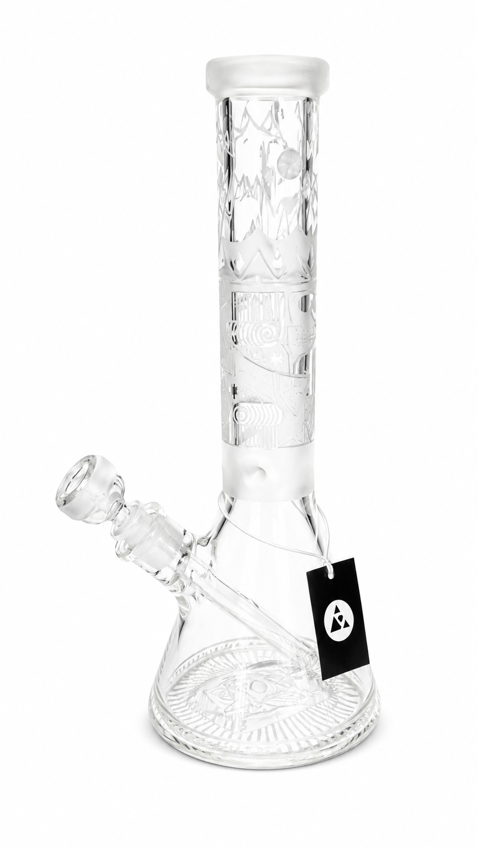 14" Skull Emperor Bong - Milkyway