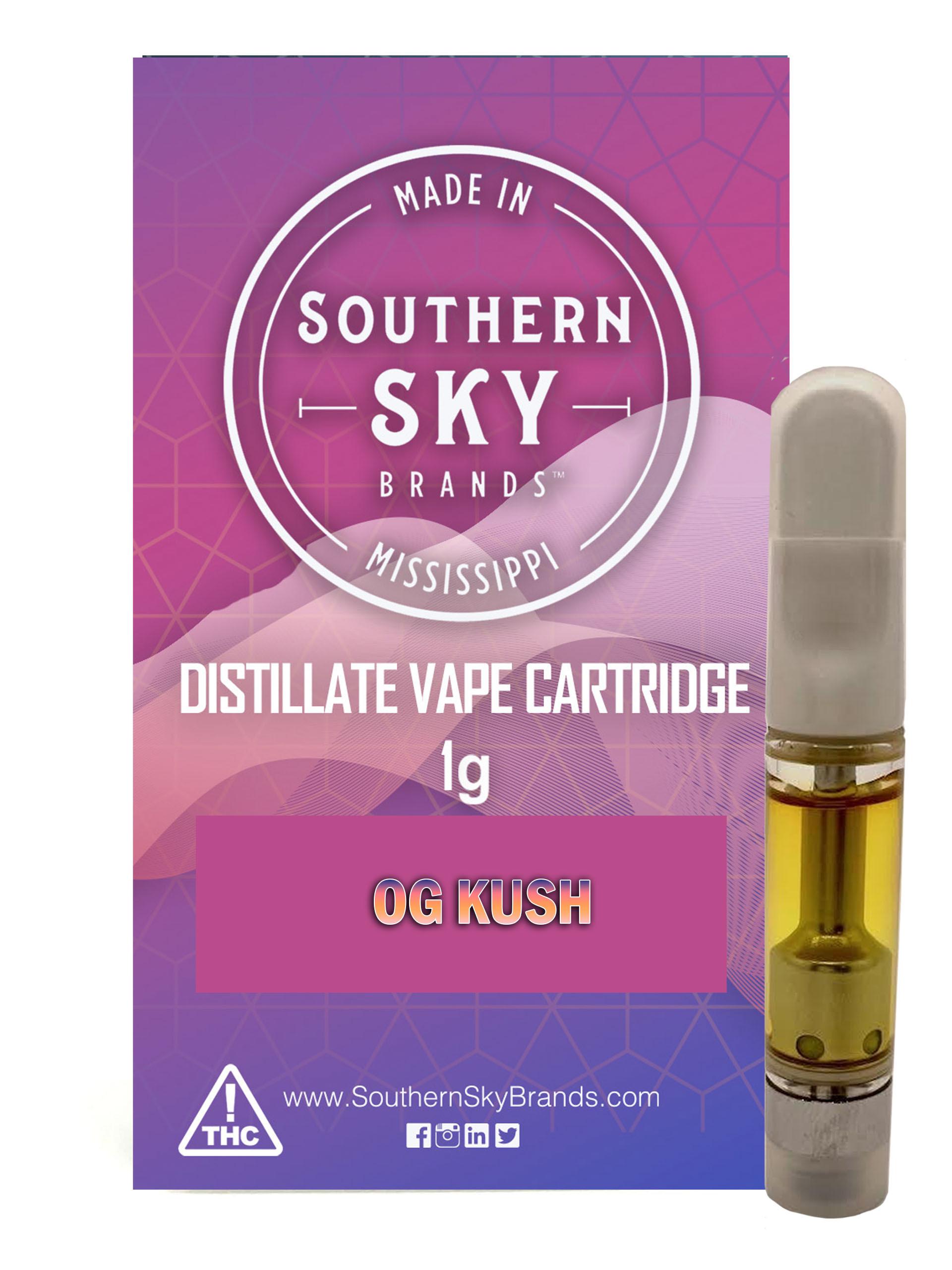 OG Kush THC Vape - 1g - Southern Sky Wellness Dispensaries