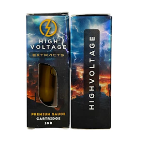 High Voltage - Romulan Pure Sauce Vape Cartridge - 1g - High Voltage