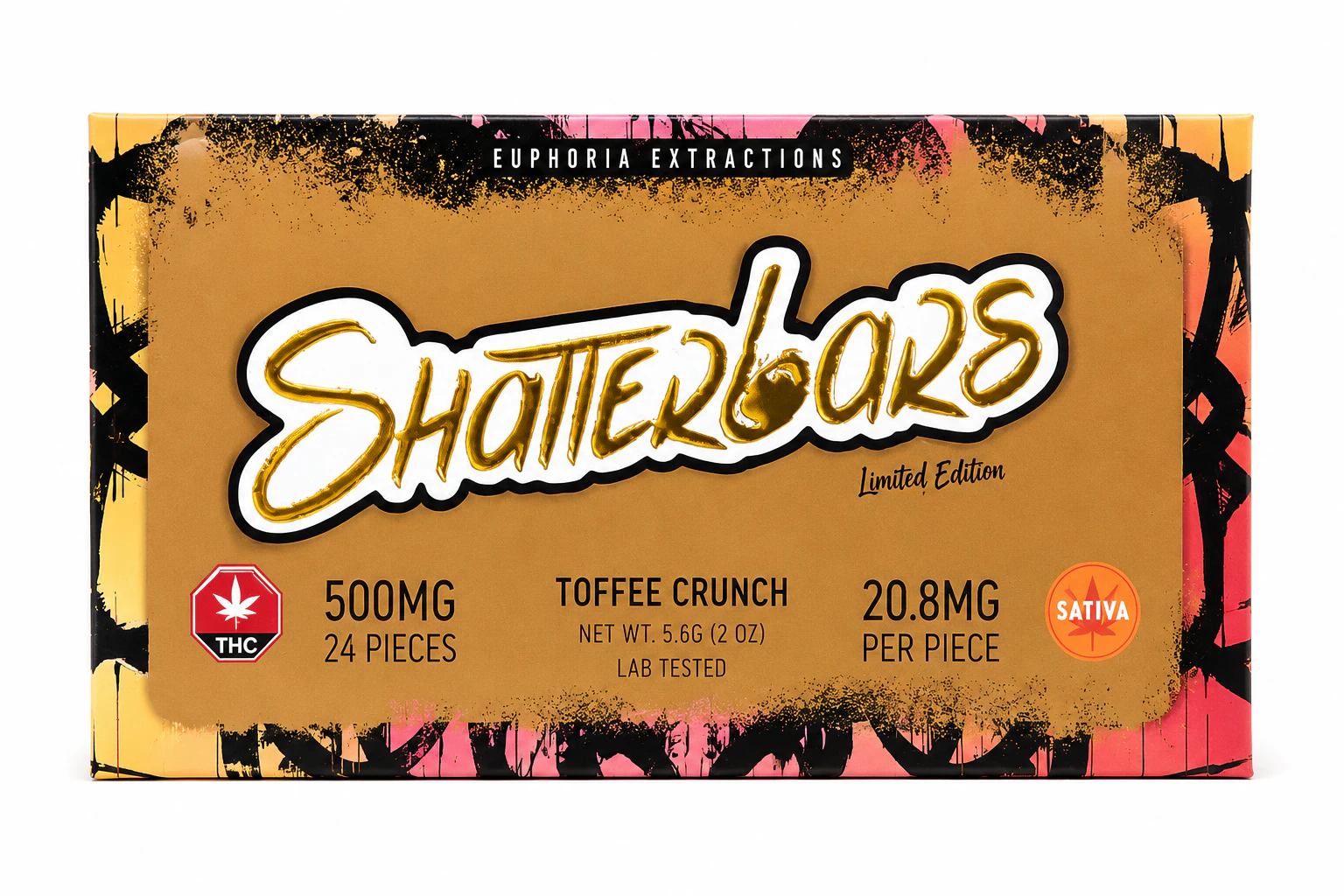 Euphoria Extracts - Toffee Crunch - Sativa - 500mg - Euphoria Extracts Main Image