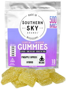 Southern Sky Brands - Pineapple Express Gummies - 500mg